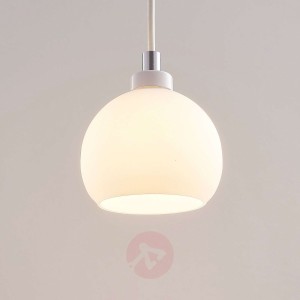 Lampa wisząca LED Kimi do szyny 1-fazowej, nikiel