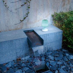 Lampa dekoracyjna LED Curbi z głośnikiem Bluetooth