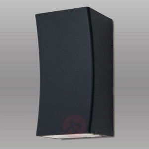 Asha - antracytowy kinkiet zewnętrzny LED