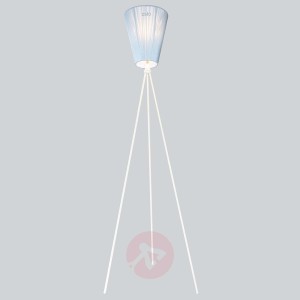 Northern Oslo Wood lampa podłogowa biała/niebieska