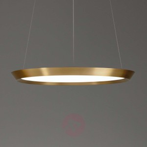Grok Saturn lampa wisząca LED mosiężna, Ø 60 cm