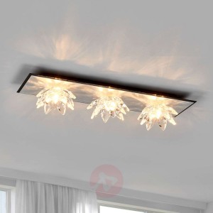 FIORE CRISTALLO - lampa sufitowa sr. płat., 3-pkt.