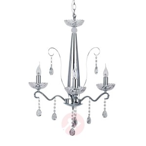 Stylowy żyrandol ALESSA, 3-punktowy