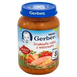 Gerber - Obiadek rybka z warzywami