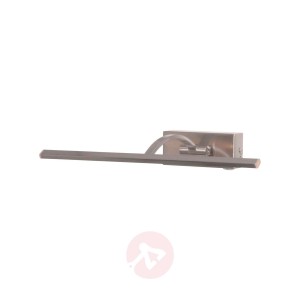 Kinkiet LED Matisse, szerokość 45 cm, srebrny