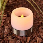 Tanis - lampa solarna LED na balkon lub do ogrodu