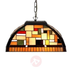 Lampa wisząca MOSAICO w stylu Tiffany