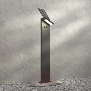 Solarny słupek oświetleniowy LED Silvan, 100 cm