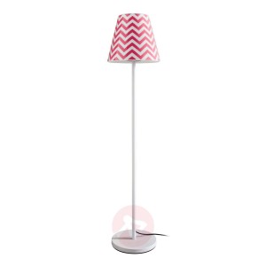 Lampa podłogowa Swap Outdoor, rose-pink chevron