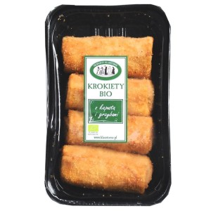 Produkty Klasztorne - ekologiczne krokiety z kapustą i grzybami