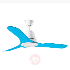 Niebieskie skrzydła do wentylatora sufitowego Tiga