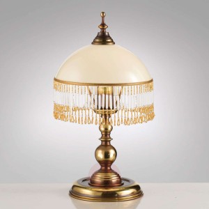 Corola - lampa stołowa z pięknymi ozdobami
