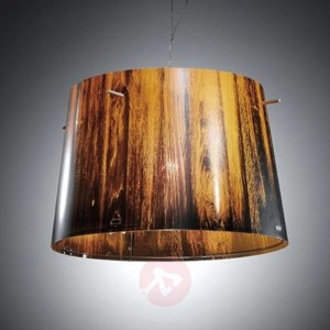 Piękne przejścia koloru - lampa wisząca Woody