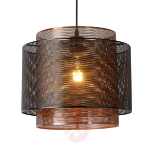 Lampa wisząca Orrin z metalu, 2-punktowa