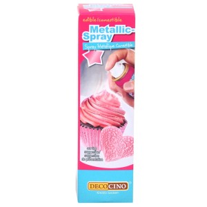 Decocino - Różowy metaliczny barwnik w sprayu do dekorowania ...