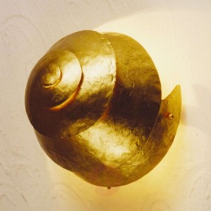 Stylowa lampa ścienna SNAIL  ONE
