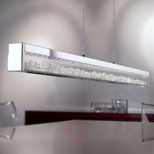 Lampa Cardito z kryształami Asfour 100 cm