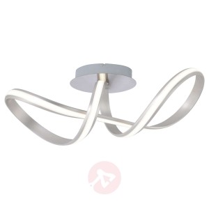 Lampa sufitowa LED Melinda, 30W, szara stalowa