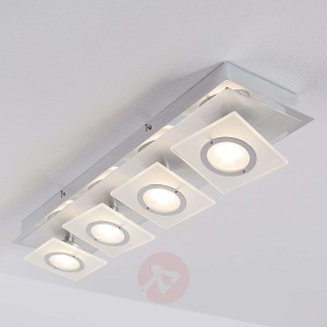 Lampa sufitowa RING z LED, 4-pkt., jednorzęd.