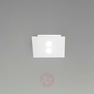 Mała lampa sufitowa LED Slim 2-punktowa biała
