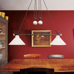 Wysuwana lampa wisząca Provence La Maison