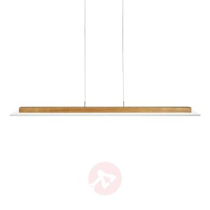 HerzBlut Lotta Knoll lampa wisząca LED dąb