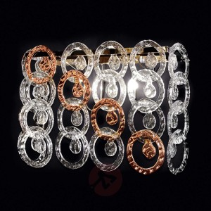 Szklana lampa ścienna Circus