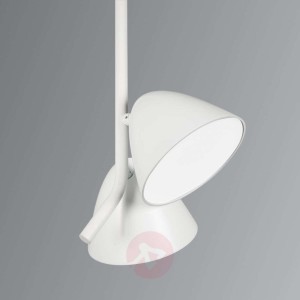 Biała lampa wisząca LED Flash 2-pkt.