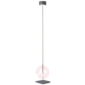 Lampa stojąca LED Grace sterowana gestami, szara