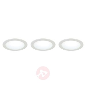 Oprawa wpuszczana LED Fusion w zestawie 3 szt.