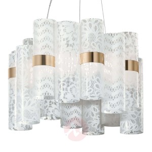 Slamp La Lollo Medium lampa wisząca biała