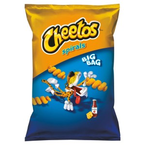 Cheetos - Chrupki spirale serowe z ketchupem