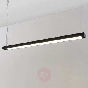 Arcchio Cuna lampa wisząca LED, czarna, 162 cm
