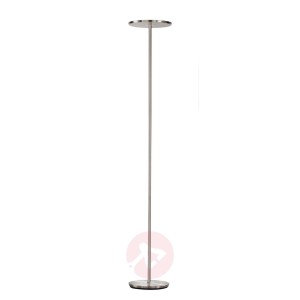 Lampa LED oświetlająca sufit Caleb, nikiel matowy