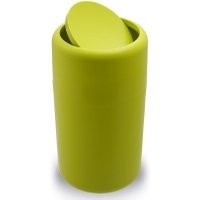 Kosz na śmieci z pokrywką Flip Green 14 L