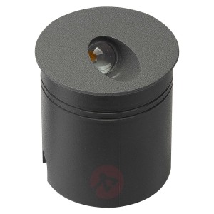 Oprawa wpuszczana LED Aspen IP65, okrągła, szara