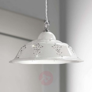 Kształtna ceramiczna lampa wisząca Guiliano