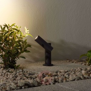 Lampa cokołowa LED Narea, regulowana, 14 cm