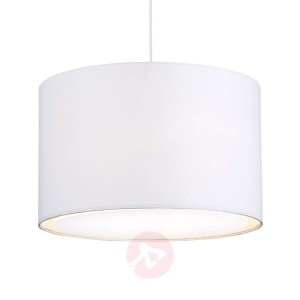 Klasycznie nowoczesna lampa wisząca Clarie biała