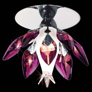 BOCCIOLI sufitowa lampa wpuszczana, ametyst