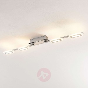 Lindby Silvados lampa sufitowa LED chrom, 4-pkt.