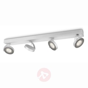 Lampa sufitowa LED Clockwork w kolorze aluminium