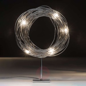 Nowoczesna lampa stołowa LED Confusione