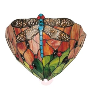 Fairytale  lampa ścienna z akcentami naturalnymi