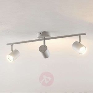 ELC Tomoki lampa sufitowa LED, biała, 3-punktowa