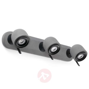 3-punktowy kinkiet LED z betonu