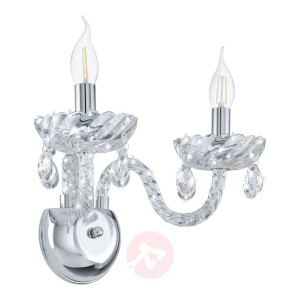 2-punktowa lampa ścienna Basilano, stylowa