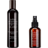 John Masters Spearmint and Meadowsweet Shampoo 236ml + Deep Scalp Follicle 125ml
