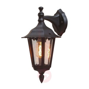 Kinkiet zewnętrzny Firenze, wiszący, 36cm, czarny