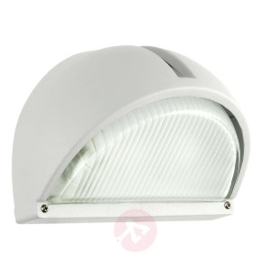 Biała lampa zewnętrzna Onja